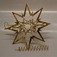 Large Star for 
Christmas Tree 
Design Flemming 
Eskildsen Gilt 
Brass Georg 
Jensen ca. 29 
cm ...