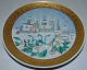 Royal 
Copenhagen 
Chrismas Plate 
from 2008 in 
overglaze. Done 
in 199 copies. 
Painted by 
Jørgen ...