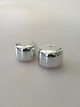 Georg Jensen 
Henning Koppel 
Salt and Pepper 
Shakers in 
Sterling Silver 
No 1135. 
Measures 2,5cm 
x ...