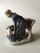 Royal 
Copenhagen 
Figurine Girl 
with Calf No 
779. Measures 
16cm x 17cm (6 
19/64 in x 6 
11/16 in) ...