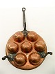 18th century 
Danish copper 
pan  D. 27 cm.