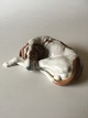 Royal Copenhagen Pointer head down Figurine No 1634