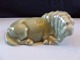 Royal Copenhagen Figurine Shetland Pony Sitting Celedon No 4611