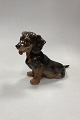 Royal 
Copenhagen 
Figurine 
Dachshund No. 
856. Designed 
by Lauritz 
Jensen in 1907. 

Measures 19 
...