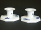 Royal Copenhagen - Blue Flower AngularCandlesticks- no 3334Height 5,5 cmNice condition
