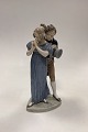 Royal 
Copenhagen 
Figurine of man 
and woman - The 
Proposal No. 
1680. Designed 
by Christian 
...