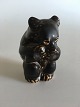 Royal 
Copenhagen 
Stoneware 
Figurine Bear 
Cub No. 21435. 
Designed by 
Knud Kyhn. In 
perfect ...