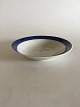 Rorstrand Blue 
Koka Deep 
Plate. Measures 
20,5 cm / 8 
inch.
