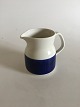 Rorstrand Blue 
Koka Milk 
Pitcher. 
Measures 12.8 
cm / 5 3/64 in.