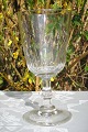 Christian VIII 
glass, Height 
16 cm. Diameter 
8 cm. Foot 
diameter 7,5 
cm. Fine 
condition.