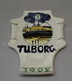 Royal 
Copenhagen 
Aluminia 
Faience 
1905 Tuborg 
Beer Plate 22 
cm