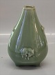 Royal 
Copenhagen 
stentøj 20972 
Kgl. Celadon 
Vase med hest i 
relief JH, June 
1949 I fin og 
hel ...