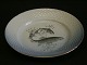 Bing & Grondahl Seagull with gold edgeFish plate, Salmon no. 2Diameter 21,5 cmGood ...