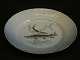 Bing & Grondahl Seagull with gold edgeFish plate, pike no. 4Diameter 21,5 cmGood ...