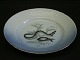 Bing & Grondahl Seagull with gold edgeFish plate, eel no. 8Diameter 21,5 cmGood ...