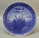 Royal 
Copenhagen 
Plate 20.5 cm 
The Dannebrog - 
the Danish flag 
- falling from 
heaven at the 
...