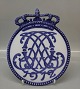 RC-CM137: 1912: 
Crowned 
coronation 
plate made on 
occasion of the 
ascension to 
the throne of 
King ...