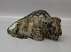 Royal 
Copenhagen 
Stoneware 22604 
RC Bison Febr 
1976 Karl 
Larsen (small 
20866) 11 x 22 
cm. In ...