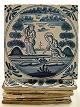 18/19th century 
Dutch tiles  
ca. 13x13 cm.