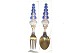 Christmas spoon 
/ fork 1927 A. 
Michelsen
 Spire of 
Famos Church in 
Copenhagen
 Design: ...