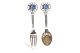 Christmas spoon 
/ fork 1931 A. 
Michelsen
 Star of 
Bethlehem
 Design: Ebbe 
Sadolin
 ...