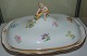 Meissen Porcelain Lidded Vegetable Bowl with putti and flower design