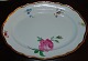 Meissen 
Porcelain Oval 
Serving Platter 
with Rose 
Design. 
Measures 42cm x 
30cm and is in 
good ...