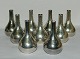 Candle holders in pewter by Jens Harald Quistgaard