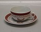 Tranquebar
Red Aluminia Faience  0957-13 Teacup and saucer 16.5 cm