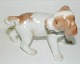 B&G of pointer puppy in porcelain