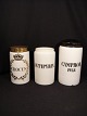 Pharmacies Jars 
porcelain
Royal 
Copenhagen with 
king crown and 
text CROCUS. H: 
15.5 cm. able 
...