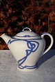 Faience German. 
Villeroy & Boch 
Dresden. "Blue 
Olga", Rare 
Teepot, 
Width from 
handle 22.5 cm. 
...