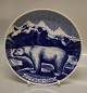 Greenland 
Christmas 
plates  1978 
1979, 1980, 
1981, &  1983;; 
1980 Polar 
bear, 1981 Musk 
OX, ...