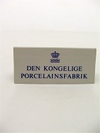 Royal Copenhagen plaque