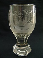 Freemason glass sold