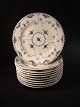 Fluted Full 
lace.
Dinner flat. 
25 cm.
Royal 
Copenhagen RC 
No. 1-1084
