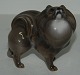 Porcelain Figure of dog from Dahl Jensen