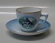 B&G The " Denmark" tableware
305.5 Cup and saucer, pierced border 1.25 dl