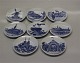 Royal Copenhagen 
2010 8 cm miniplates from SAS Scandinavian Airlines