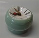 Royal Copenhagen 1965 RC Wall Clock 8 x 11 cm Modern work wirh battery Celadon 
Glaze