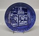 Juleplatter 
Grande 
Porcelain of 
Copenhagen. 
1974, 9175, 
1976, 1977 & 
1978 & 1980 
Made in Denmark