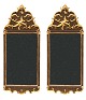Two signed 
Altona-mirrors