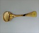 Georg Jensen 
Annual Spoon 
1973 Gold 
Plated Sterling 
Silver Corn 
Marigold