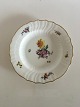 Royal 
Copenhagen Full 
Saxon Flower 
Dinner Plate No 
1621. Measures 
25cm and is in 
good condition.