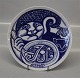 Henry Heerup 
Christmas 
Artist Plate 
1970 and  1975 
19.7 cm