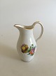 Royal Copenhagen Saxon Flower Light Pitcher No 1608