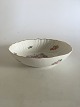 Royal 
Copenhagen Full 
Saxon Flower 
Bowl No. 1518. 
Measures 21cm x 
5.5 cm and is 
in fine 
condition.