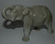 Figure of elephant in porcelain from Heubach