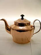 Copper tea kettle