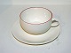 Royal 
Copenhagen Red 
Line (Red top), 
coffee cup with 
matching 
saucer.
Designed by 
Grethe ...